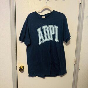 ADPi (Alpha Delta Pi) Navy Blue Shirt